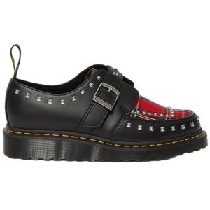 Dr Martens Shoes Mens Size 10 Ramsey Monk Stewart Tartan Plaid Studded Creeper